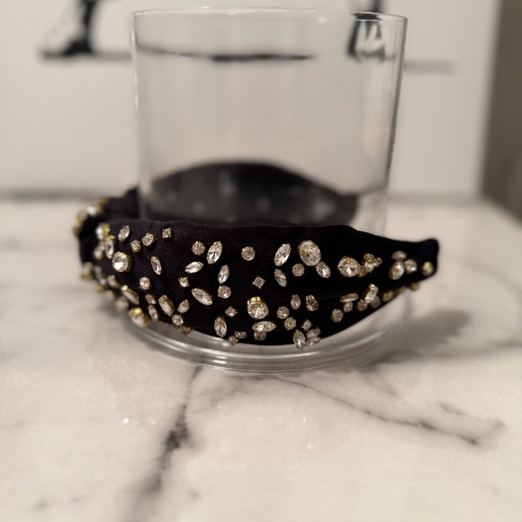 Lele Sadoughi Jet Mixed Crystal Headband main image 4